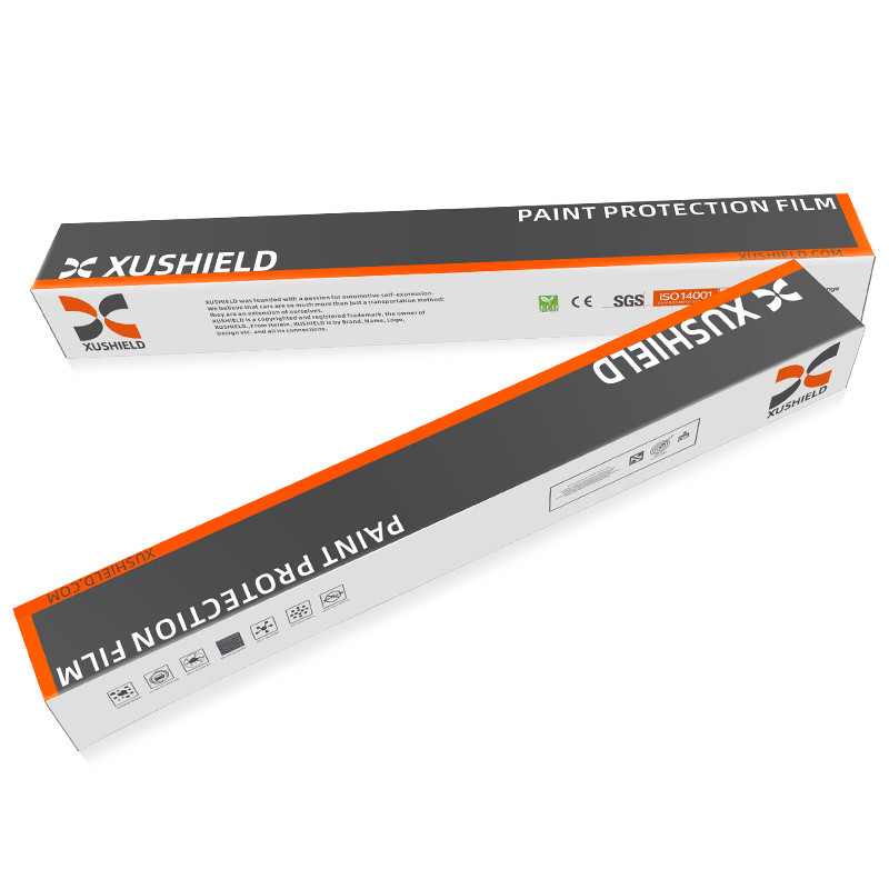 XUSHIELD 1.52*15m 10mil TPU transparent PPF Peinture de protection de carrosserie de voiture Film vinyle pour la protection de la surface de la voiture