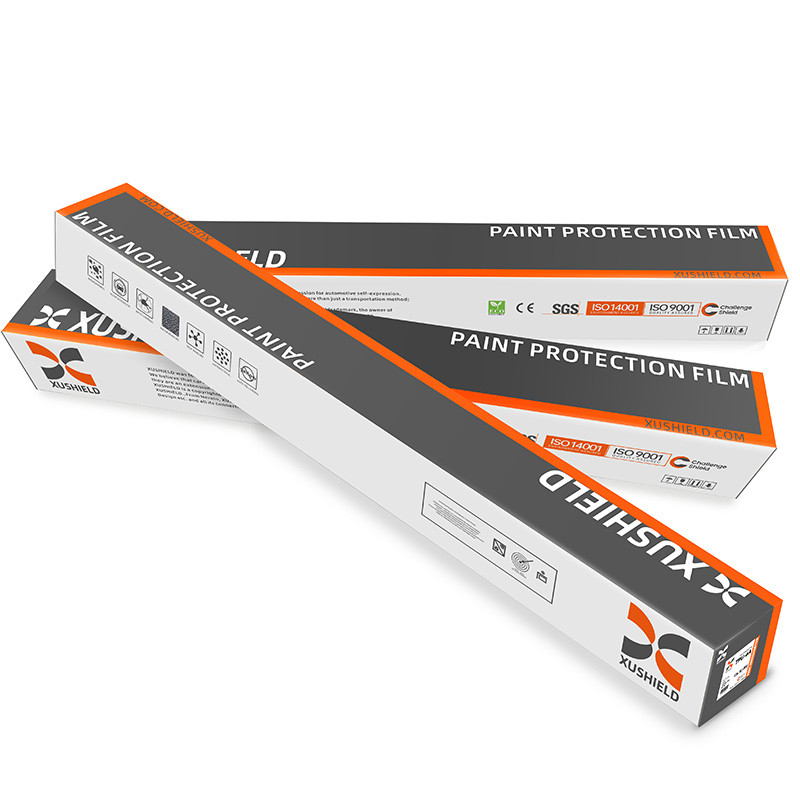 XUSHIELD 10 ans de garantie film PPF 7.5 Mil 8.5 Mil Anti rayures réparation thermique film de protection de peinture nano-céramique clair TPU