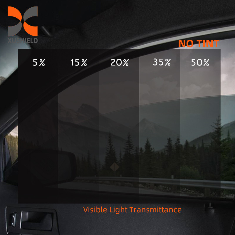 Film pour fenêtres Top 10 fournisseur Film pour peinture de voiture en nano-céramique 90%IRR 99%UVR Film pour peinture de fenêtre 8 ans de garantie