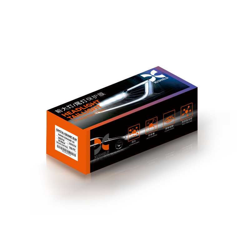 TPH TPU phare de voiture Tint Film Light Noir Fumeur Noir queue Light phare de voiture Tint Film
