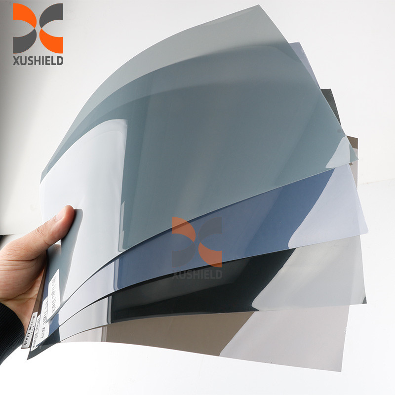XUSHIELD TPH de haute qualité TPU phare de voiture Tint Film Lumière Noir Fumeur Noir Queue Lumière phare Tint Film