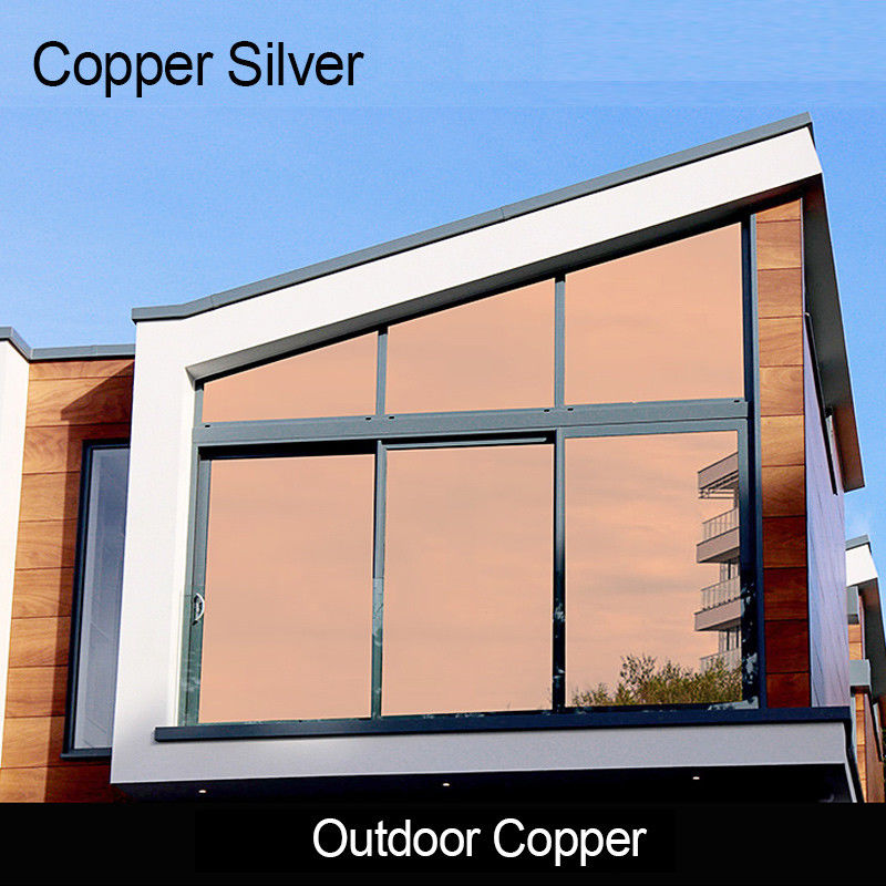 Film de verre Perspective à sens unique Pour la maison Balcon Cuisine Protection solaire Bouclier de protection de la vie privée Film isolant thermique Autocollants en verre