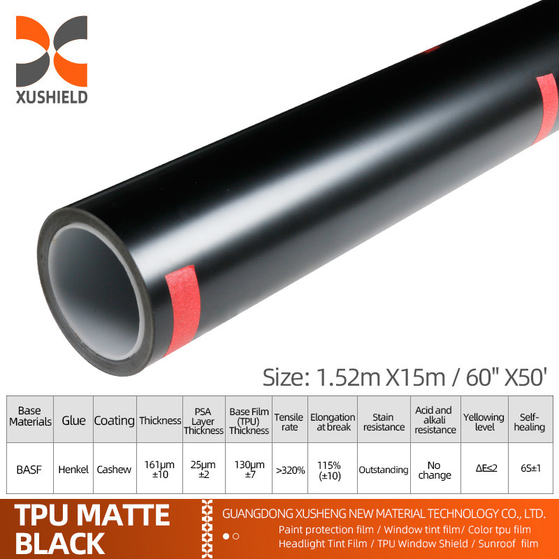 XUSHIELD Fabricant en gros Film transparent auto auto auto-adhésif anti-rayures auto-réparateur TPU PPF film de protection de peinture
