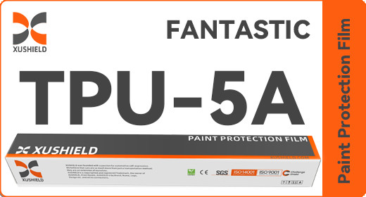 XUSHIELD 10 ans de garantie film PPF 7.5 Mil 8.5 Mil Anti rayures réparation thermique film de protection de peinture nano-céramique clair TPU
