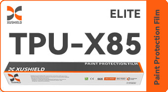 XUSHIELD 8,5 mil Haute hydrophobie brillante haute qualité Anti rayures Réparation thermique Film de protection de peinture TPU