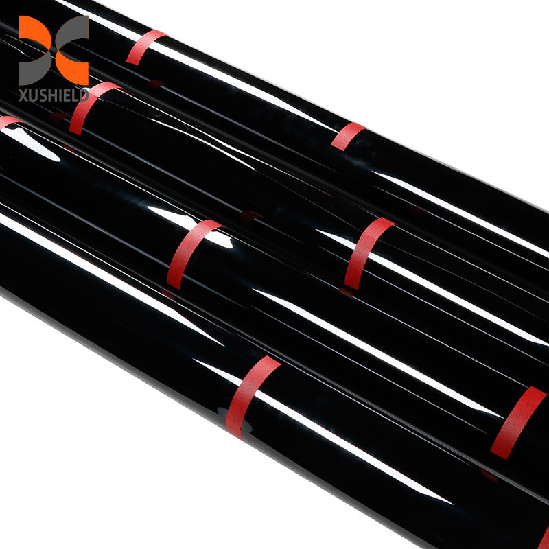 TPU NOIR tpu matériau peinture de voiture film de protection ppf avec le meilleur approvisionnement pour la carrosserie de voiture protéger le film de couleur ppf