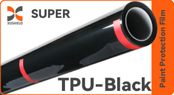 TPU NOIR tpu matériau peinture de voiture film de protection ppf avec le meilleur approvisionnement pour la carrosserie de voiture protéger le film de couleur ppf