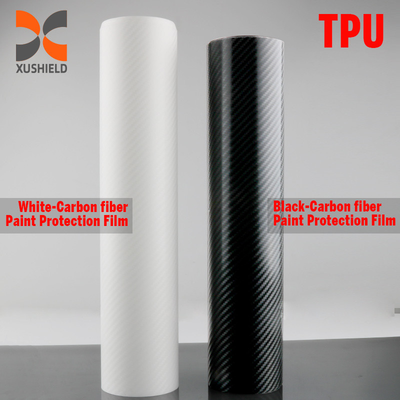 TPU Fibre de carbone Feuille de protection automobile ppf TPU film peinture de voiture film de protection tph pro couleur mate ppf auto-guérison