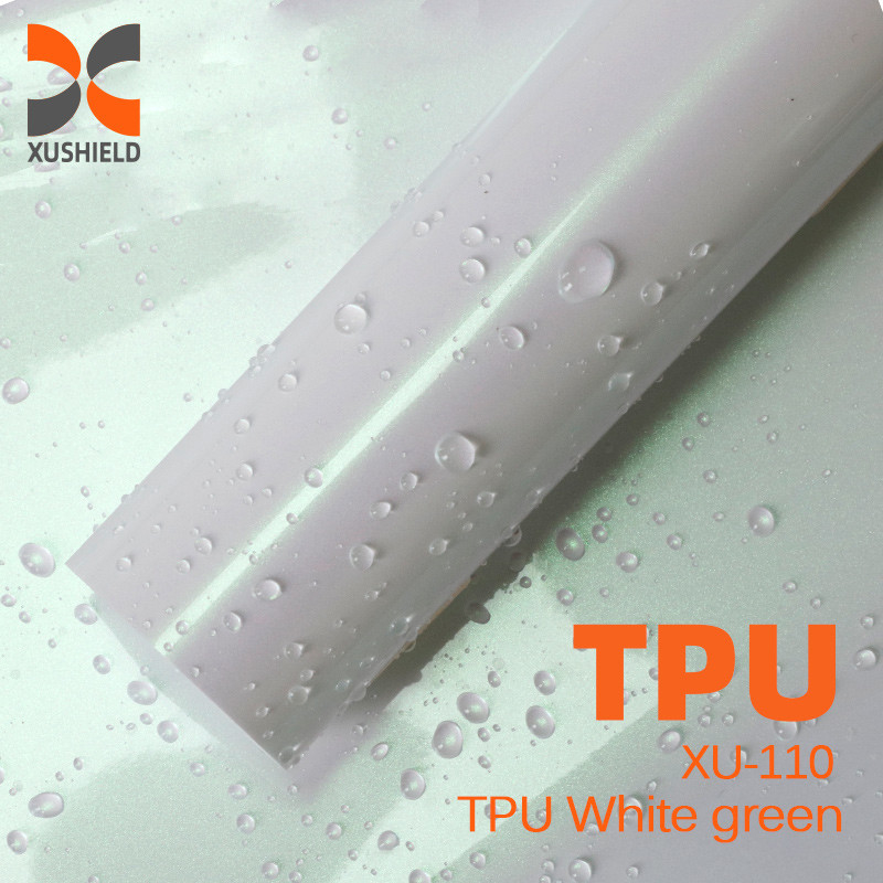 TPU Vert blanc 1,52m*15m vert orange gris chaleur auto-réparation tpu PPF changement de couleur ppf peinture anti-rayures auto peinture de voiture film de protection de surface
