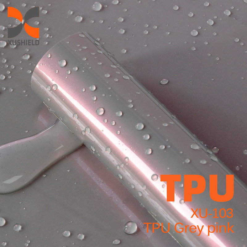 TPU Grise rose à cicatrisation instantanée de qualité supérieure en rouleau complet transparent tpu carrosserie de voiture enveloppe ppf films de protection de peinture automobile