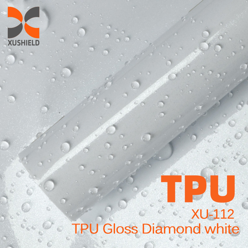 TPU Brillant Blanc diamanté Film PPF Ultimate Plus Transparent Film de protection pour voiture Mat noir TPU Peinture de protection Film furtif Auto Wrap