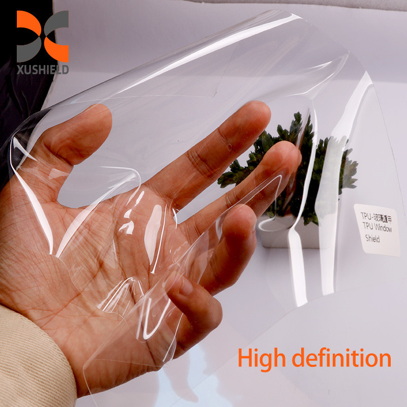 1.52*15m étanche à l'eau à l'explosion pare-brise film de verre imperméable à la pluie TPU film de protection de fenêtre imperméable à la pluie
