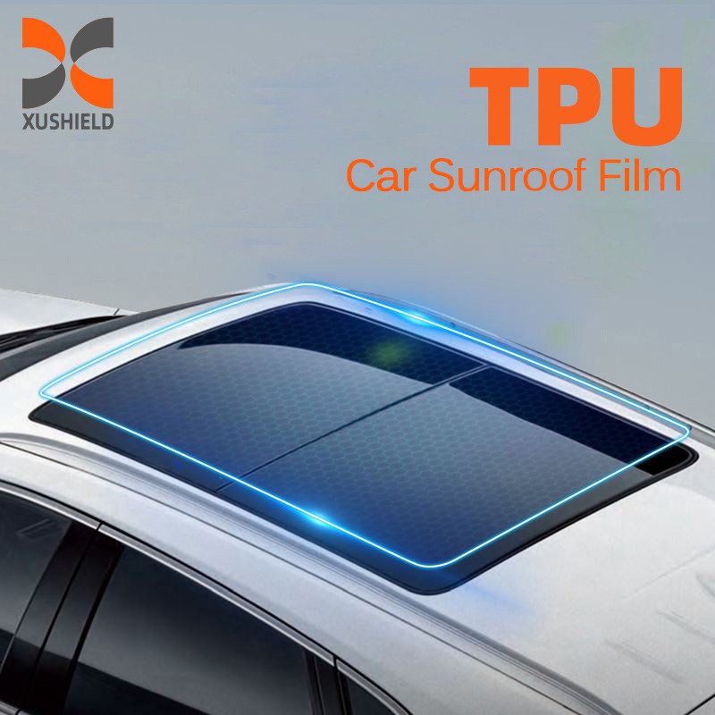 Protègeur anti-explosion TPU Toit solaire PPF pare-brise automobile Vitre vitrée Tinture film solaire Film de toit de voiture