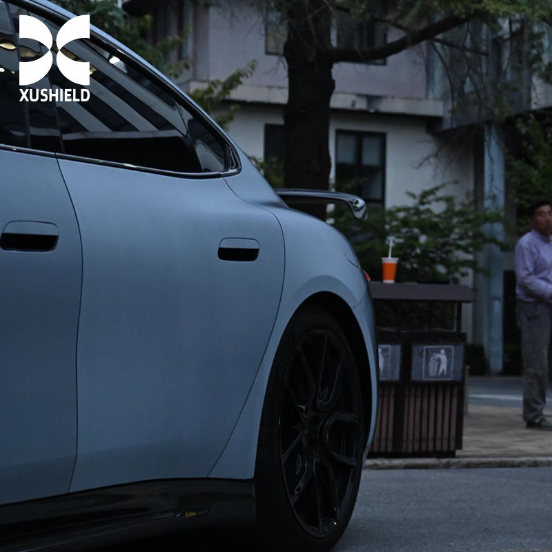 Qualité personnalisée USA, prix le plus bas mondial, le blanc devient noir, film TPU PPF, film de protection automobile, covering de voiture, noir éclipse solaire