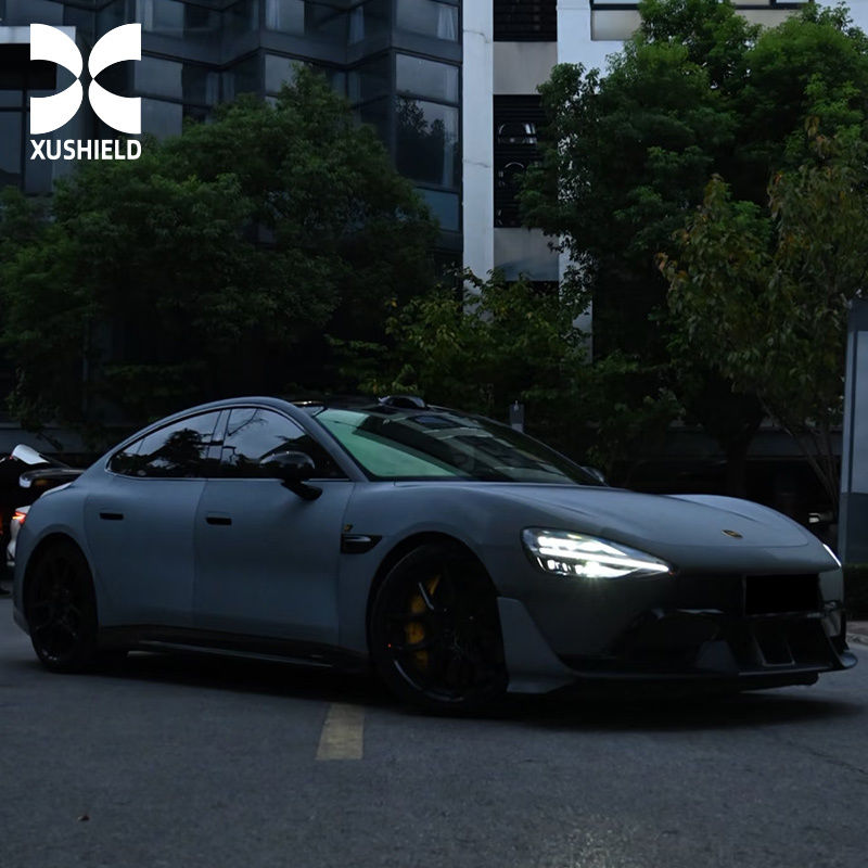 Qualité personnalisée USA, prix le plus bas mondial, le blanc devient noir, film TPU PPF, film de protection automobile, covering de voiture, noir éclipse solaire