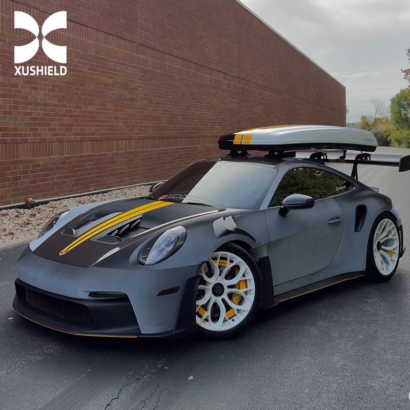 Qualité personnalisée USA, prix le plus bas mondial, le blanc devient noir, film TPU PPF, film de protection automobile, covering de voiture, noir éclipse solaire