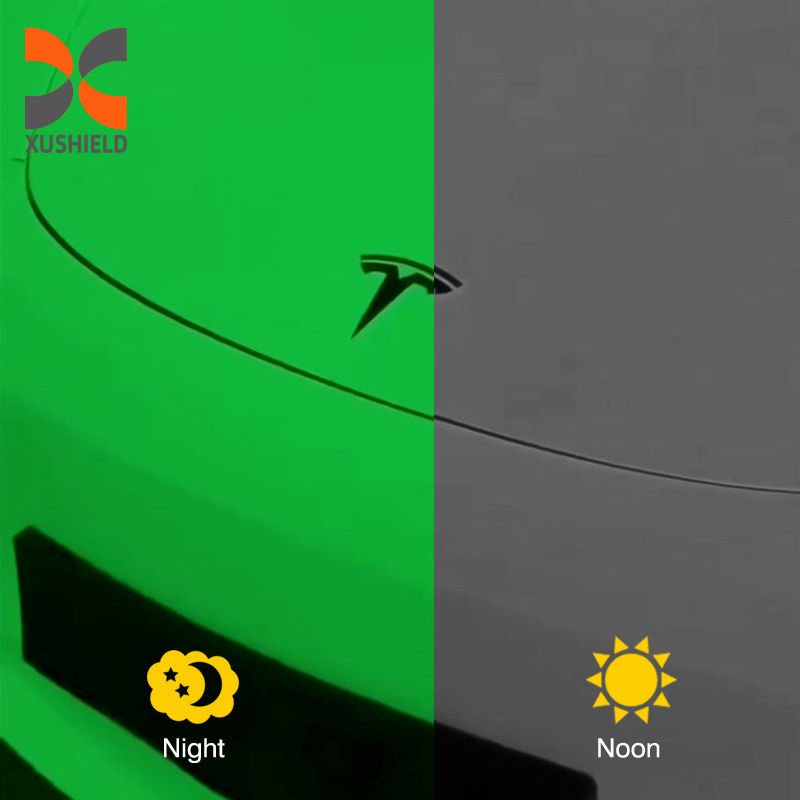 TPU fluorescence haute brillance anti jaunissement auto-guérison TPU PPF film PPF peinture film de protection de la peinture voiture film de protection TPU photochromisme