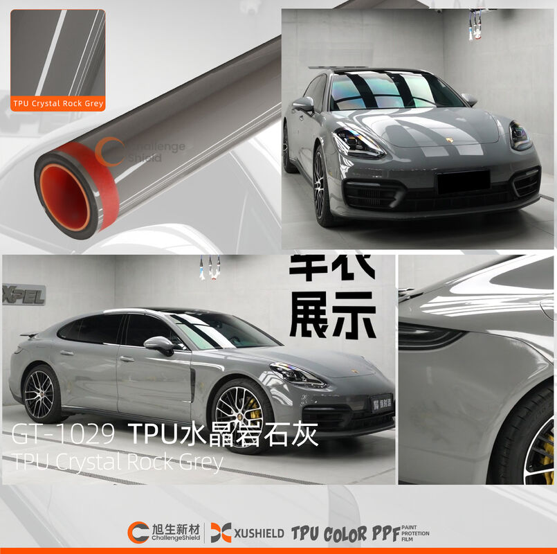 Film de protection de peinture de voiture en TPU PPF couleur auto-cicatrisant anti-rayures