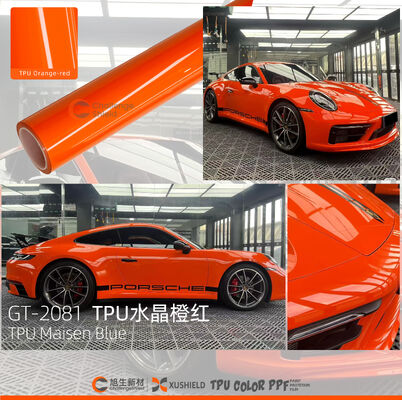 Film TPU PPF auto-réparant et résistant aux UV, changeant de couleur, pour la protection de la peinture de carrosserie de voiture